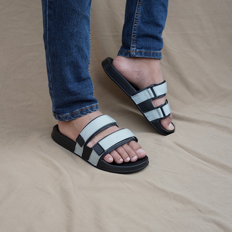 SALE STOK Sandal Pria Termurah! Sendal Slide Pria Walkers Weber Kasual Santai Harian Jalan Kekinian