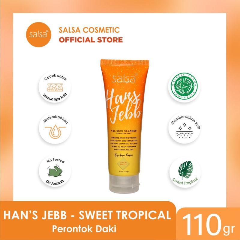 SALSA HANS JEBB PEELING GEL SKIN CLEANSER 110gr