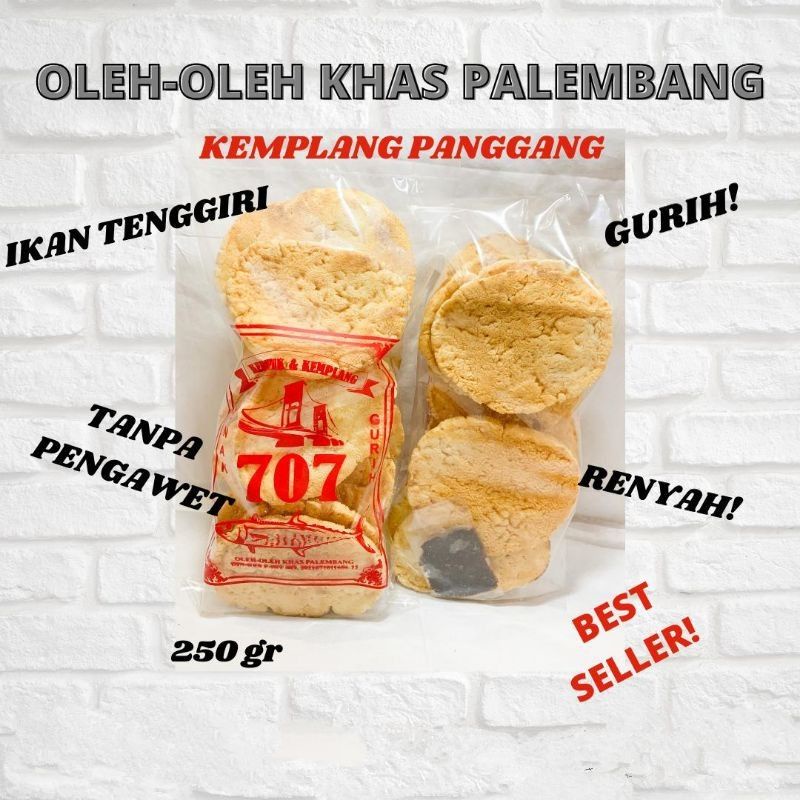 

Kemplang panggang badak Palembang/kemplang bakar badak/kelempang