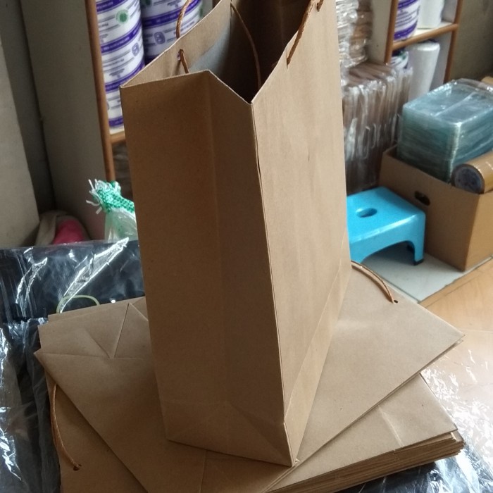 

(TERLARIS) paperbag ukuran 20x25(10 lusin)
