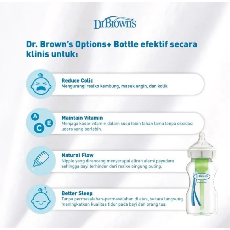 Dr.Brown's Glass Wide Neck Option+ 60 ml Bottle With Lion Deco