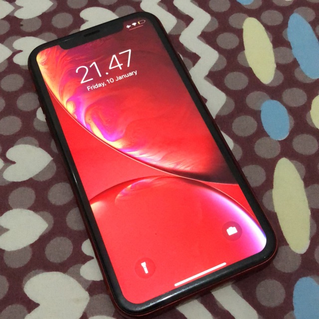 iPhone XR Red 128Gb DUAL SIM ON | Shopee Indonesia
