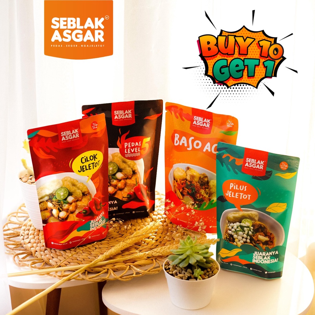 

SEBLAK ASGAR JOGJA BUY 10 GET 1