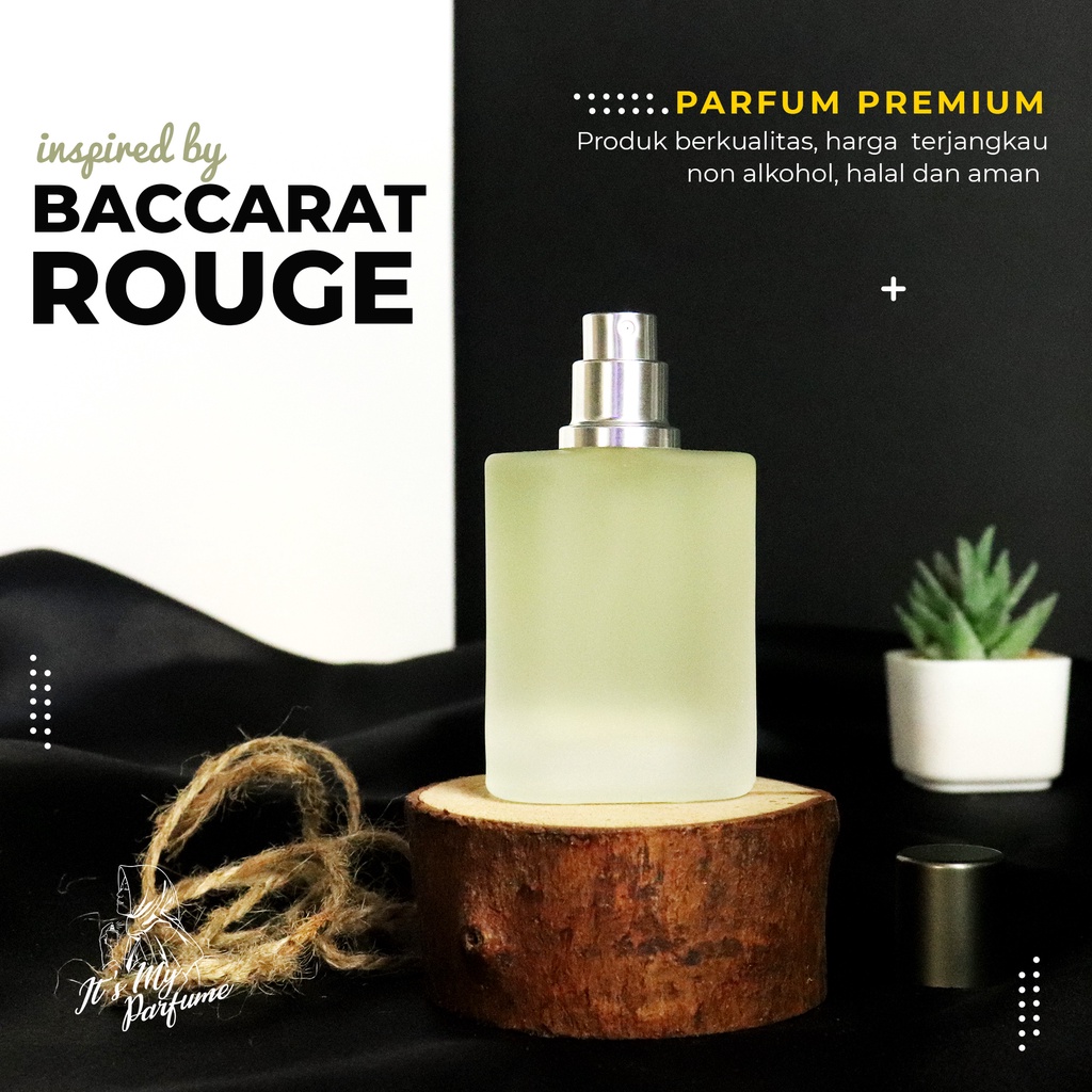 Parfum BCRT540 100 ML Baccarat Rouge 540 Non Alkohol Wangi Tahan Lama