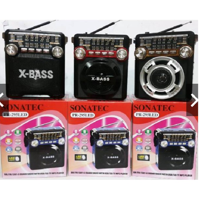 RADIO AM / FM USB MP3 PLAYER SENTER SONATEC PR 295 / PR-295 / PR295