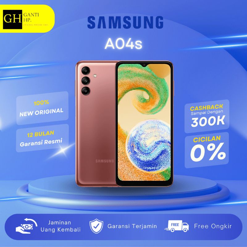 Jual Samsung Galaxy A04S | 4GB + 64GB | Garansi Resmi Samsung | Shopee ...