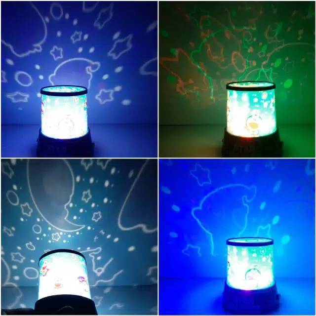 Jual Lampu tidur Star master LED proyektor Doraemon lampu malam lampu