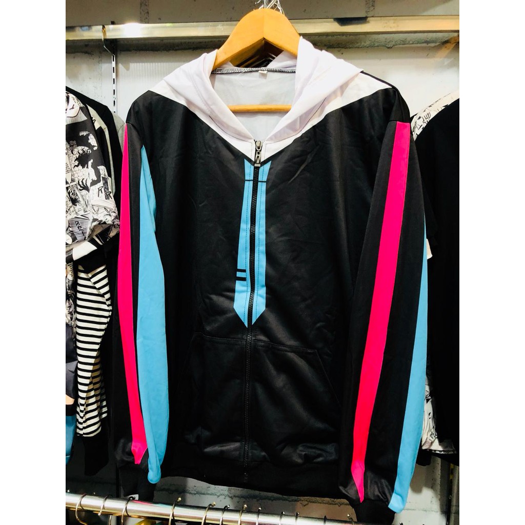 Jaket Hatsune Miku Silhoutte Cosplay