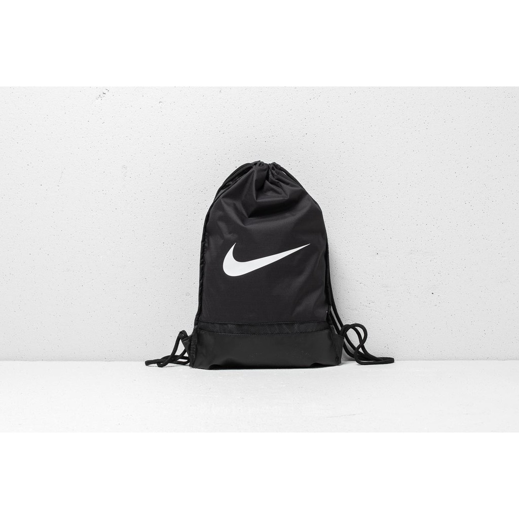 Tas Sepatu Nike Brasilia Gymsack Black Original BNWT 17L