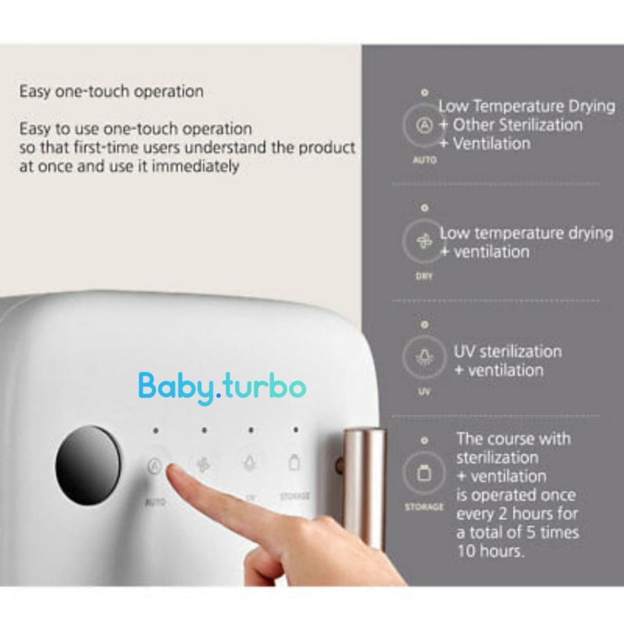 SPECTRA UV STERILIZER WHITE / GRAY - UVV - STERIL BOTOL