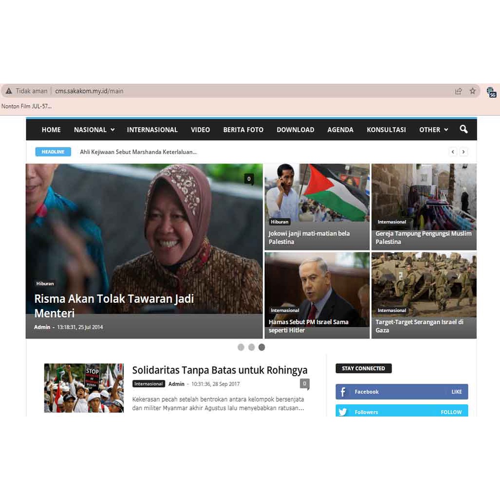 Source Code Untuk Web Berita , Company Profile, Lembaga Instansi