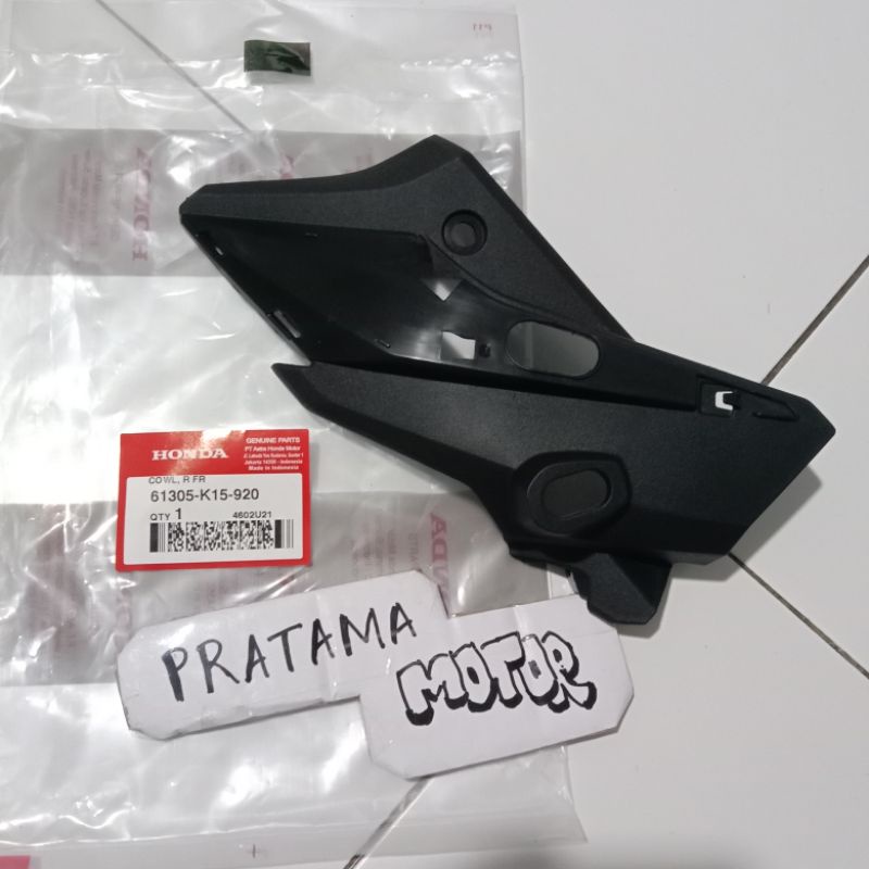 Cowl FR Cover Dudukan Kuping Lampu Reting Sein Kanan CB150R CB 150R 61305K15920