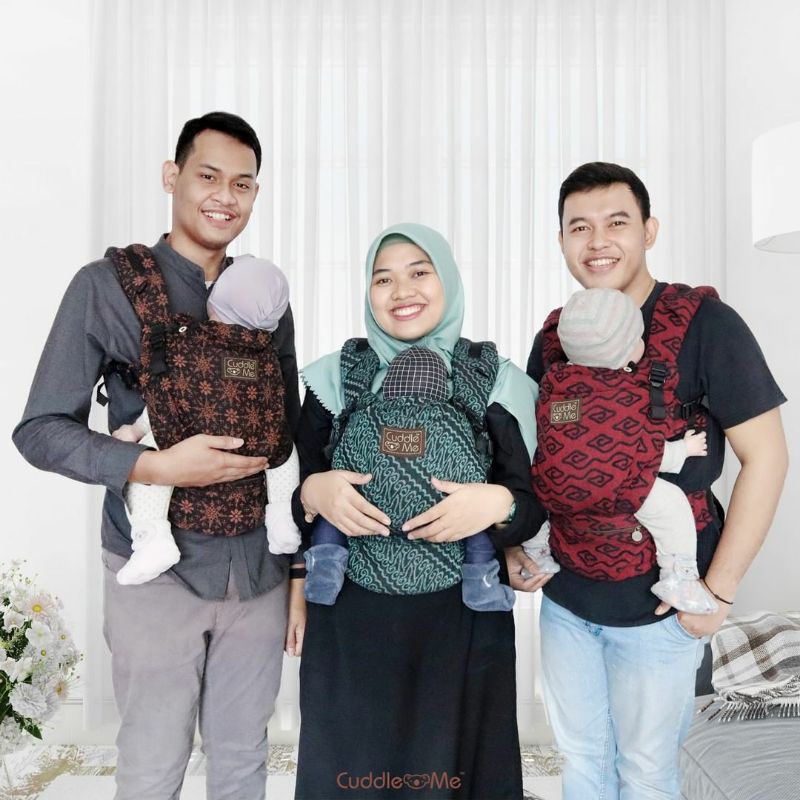 [Harga Promo] CUDDLEME WCSSC Ultimo Jacquard Gendongan Hip Seat Carrier Woven Wrap