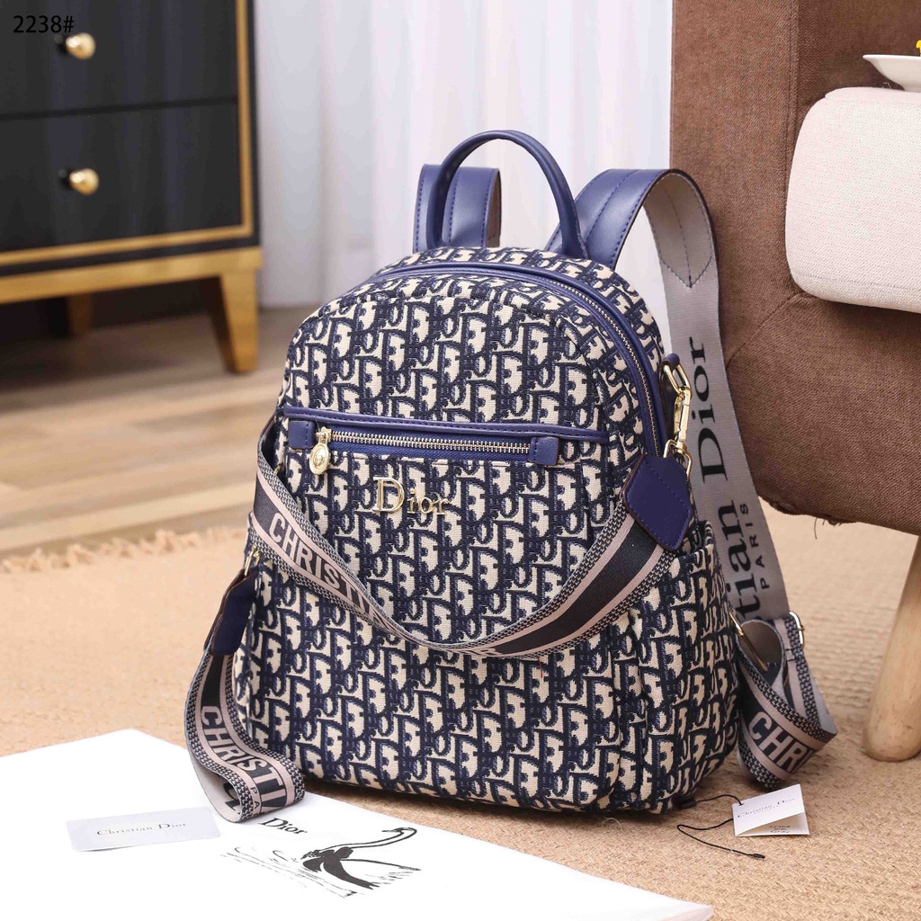 DR Backpack Shoulder Bag Embroidered Canvas #2238