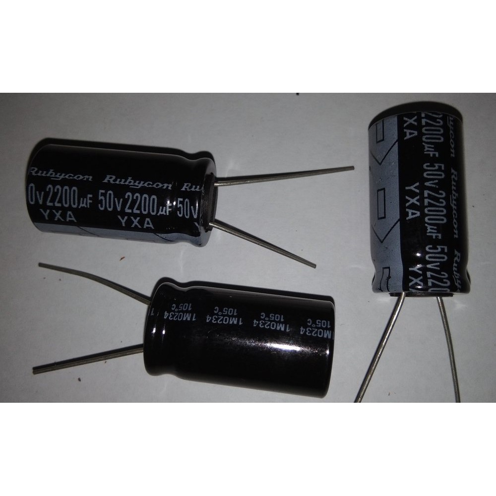 Elko Elco 2200uf 50v Rubycon YXA Series [SALE]off40%