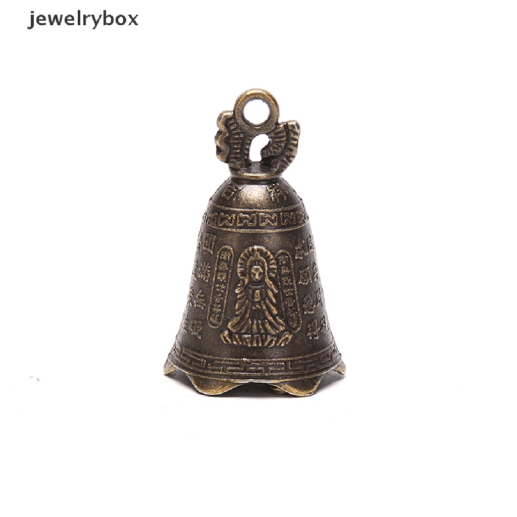 (jewelrybox) Lonceng Angin Mini Motif Ukir Buddha Guanyin Untuk Dekorasi DIY