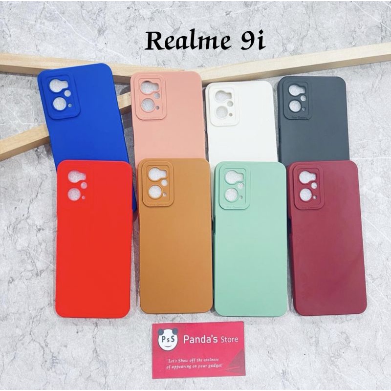 Softcase Pro Camera Realme 9i Candy Case Full Color 3D Silikon TPU