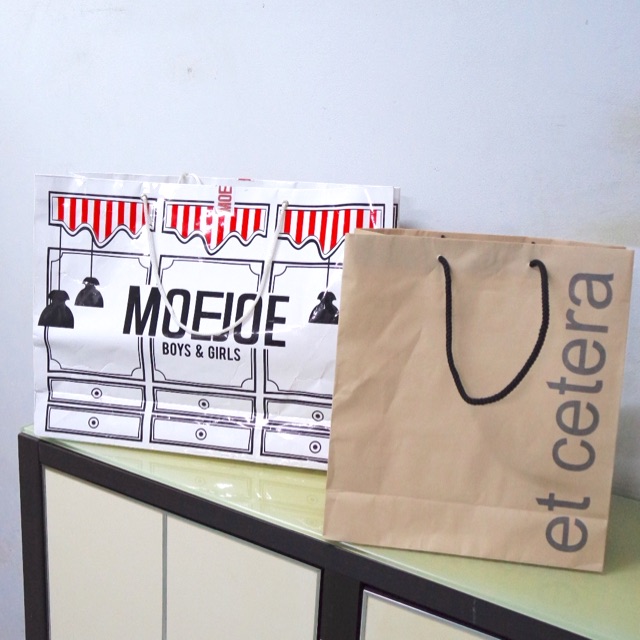 

Original Branded Paper Bag Moejoe et cetera Paperbag