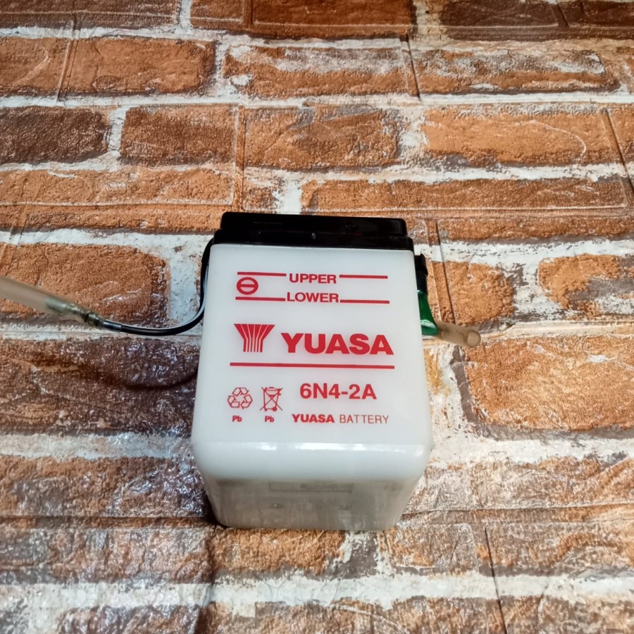 AKI ACCU HONDA WIN 100 6N4 2A 4 6V VOLT MERK YUASA