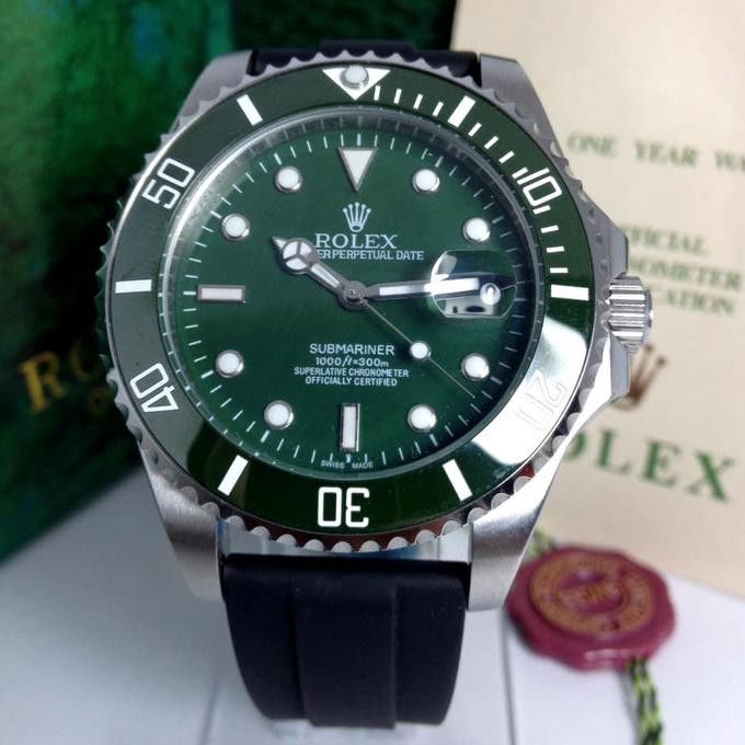 ROLEX SUBMARINER HULK RUBBER 40MM PREMIUM AAA