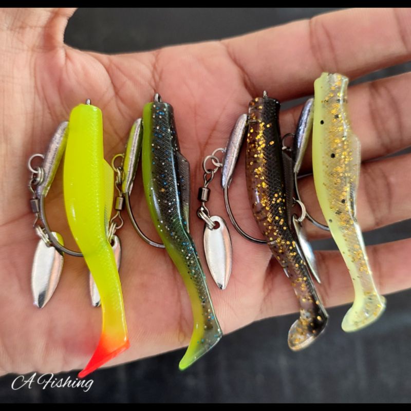 SOFT LURE 6CM PAKAI BLADE I A FISHING