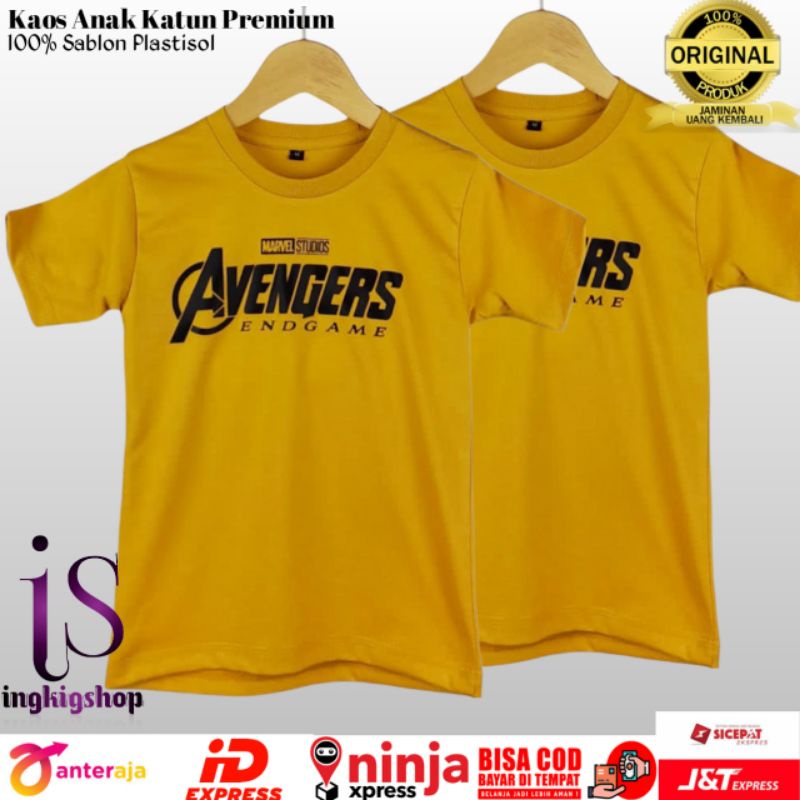 KAOS ANAK AVENGERS ENDGAME MARVEL