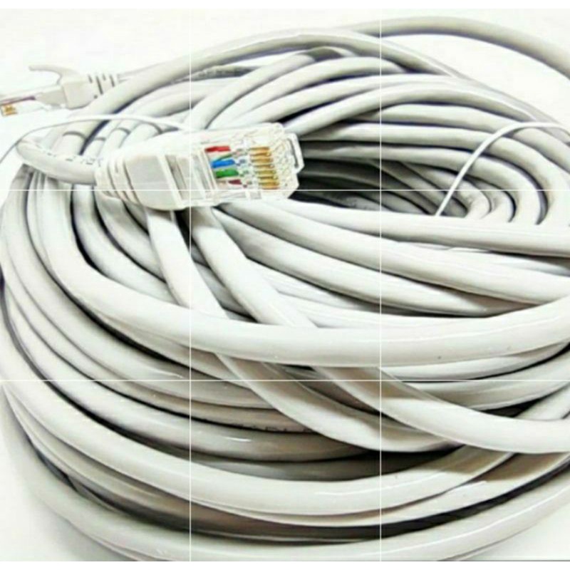 KABEL LAN 40 METER CAT 6 / UTP CAT 6 PABRIKAN