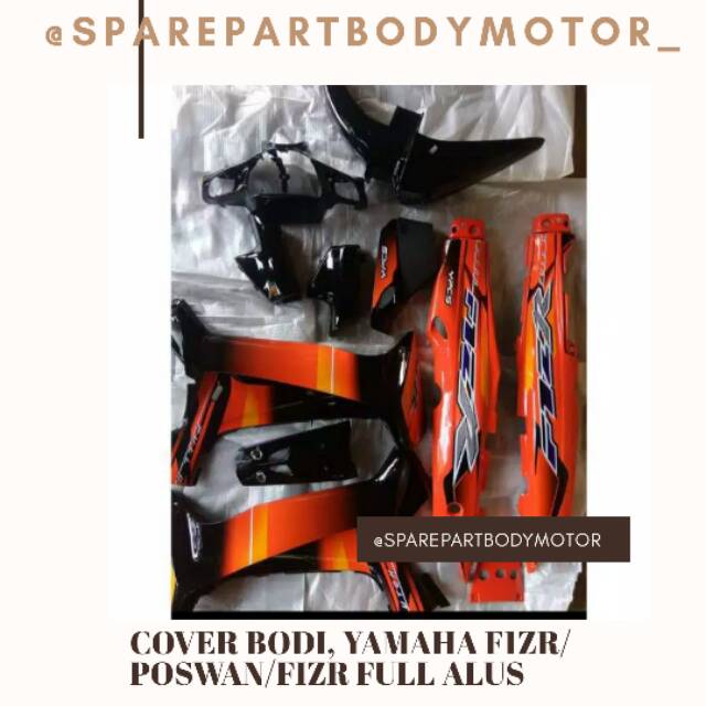 BODY YAMAHA F1ZR/POSWAN/FIZR FULL ALUS