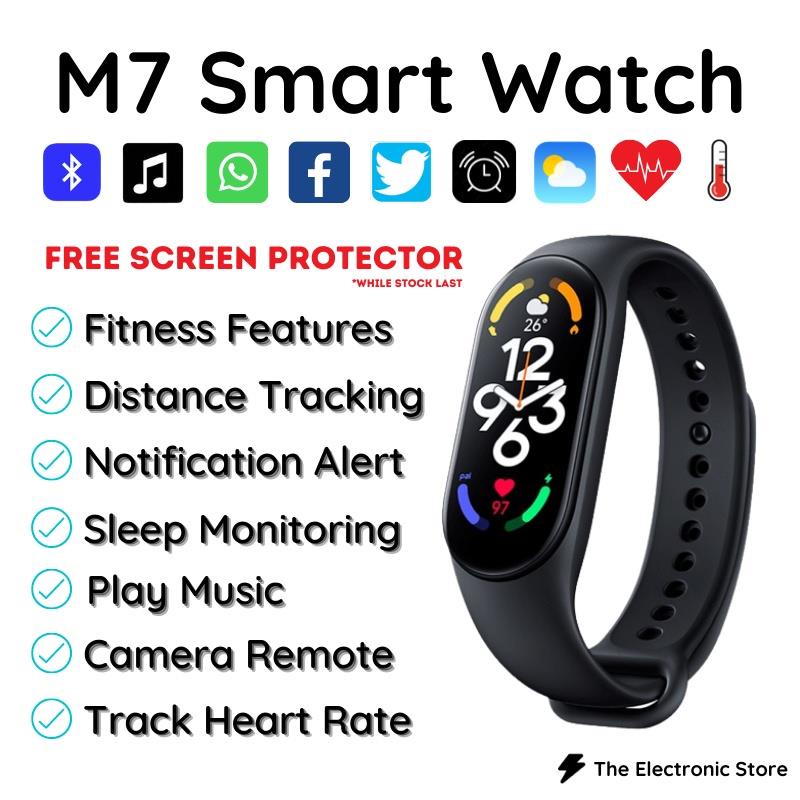 ORI Smart band M7 Jam Tangan SmartWatch Smartband Smart Waterproof Smart Watch Support Android iOs TERMURAH