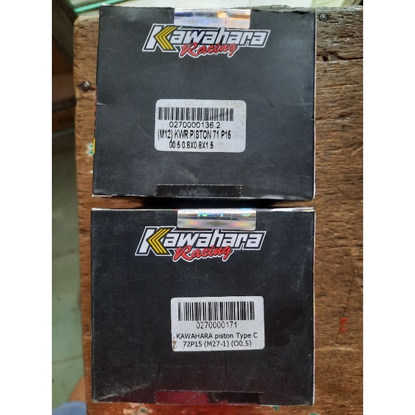Piston Kawahara ukran 71-72 pen 15 original Kawahara