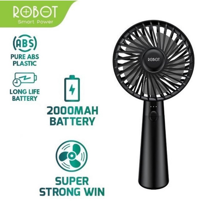Robot RT-BFS1 Mini Fan Portable Emergency - Kipas Mini Robot RT BFS1 Original