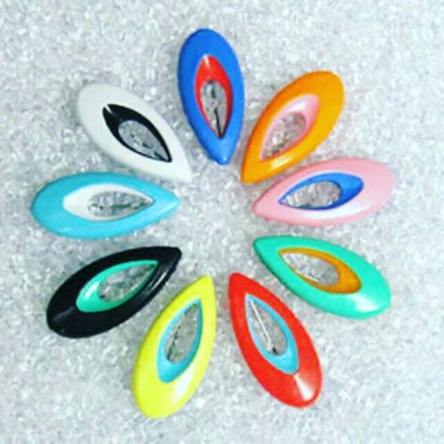 Peniti hijab 2 warna