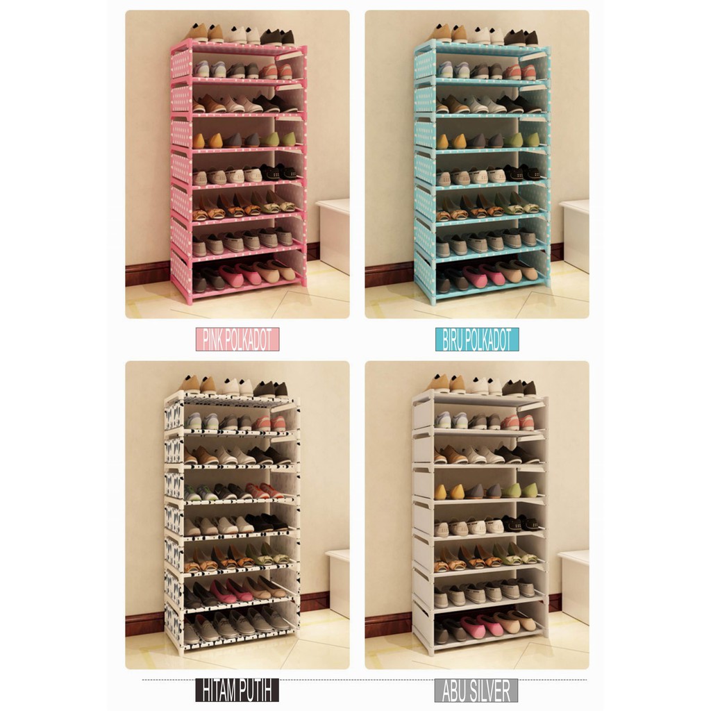 Rak Sepatu 8 Susun