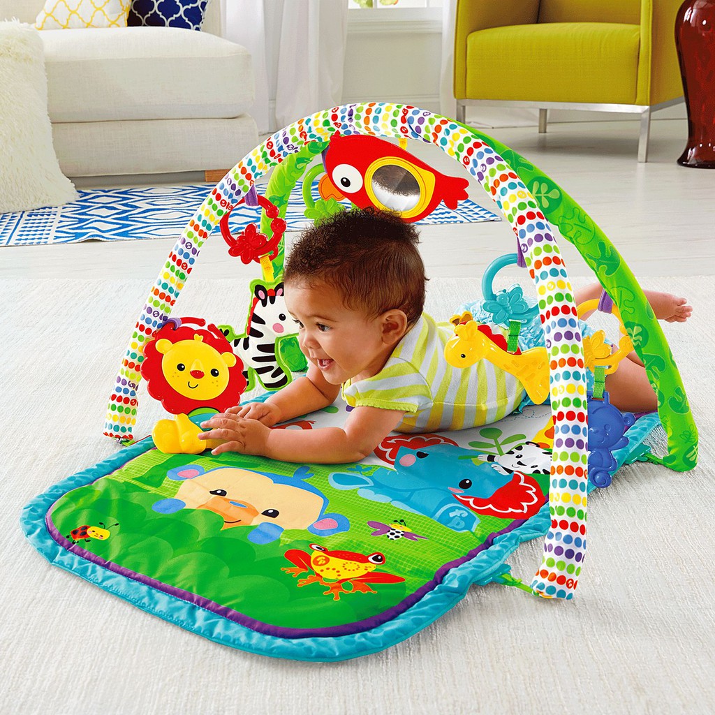 Jual Playmat Fisher Price Rainforest Baby Gym SEWA AREA JABODETABEK