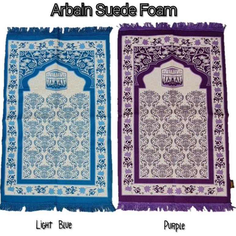 ƒ Sajadah Turki Turkey Suede Tipis / Sajadah Halus Lembut / Oleh Oleh Haji Umroh ㅁ