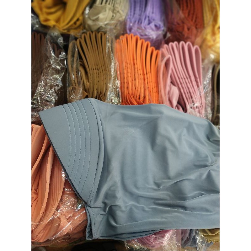 hijab sport/jilbabterbaru/bergo Instan/bergo harian polos-Tosca