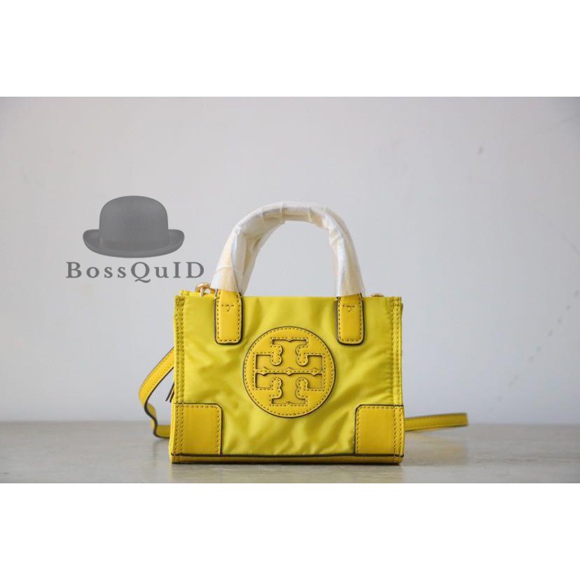 Tory Burch Micro Ella Tote Limone