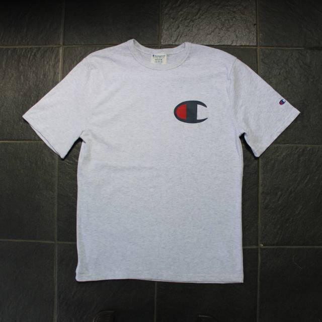 CHAMPION HERITAGE TEE BIG LOGO C MISTY