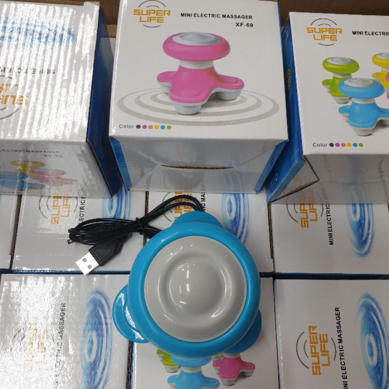 Alat pijit mimo mini kepala badan leher getar wanita murah portable massager elektrik