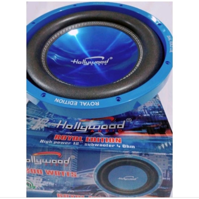 Subwoofer Hollywood Royal Edition 1200 - 12 Inch Double Coil