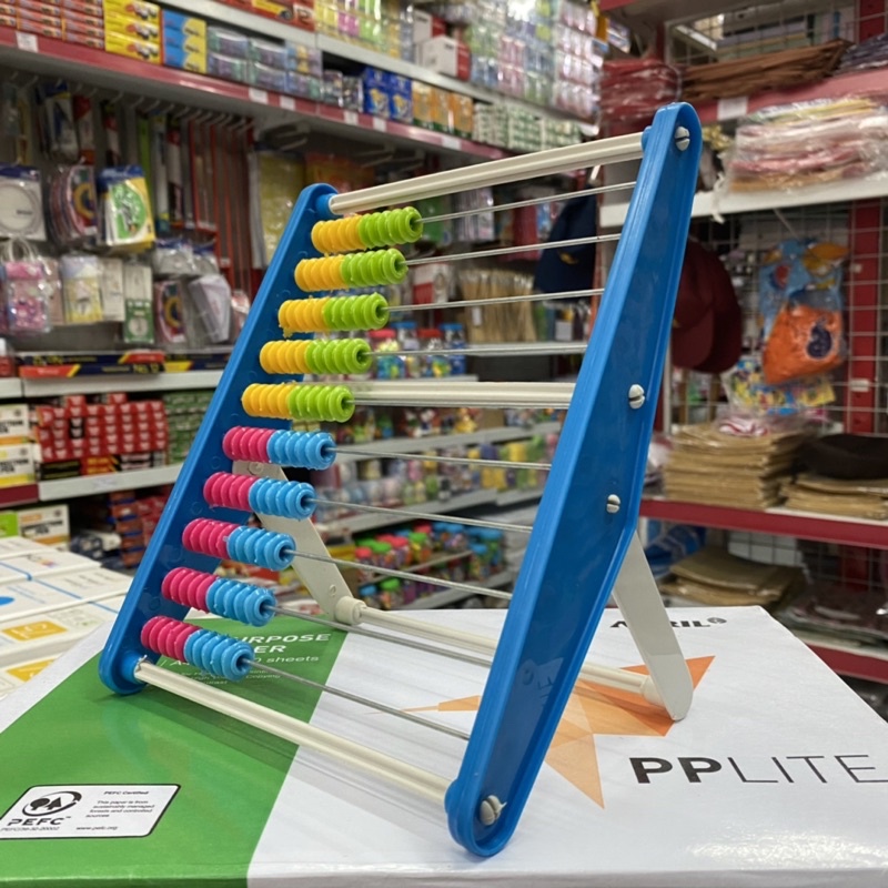 Sempoa anak / alat berhitung sempoa / sempoa moshi besar / sempoa abascus besar (1pcs)