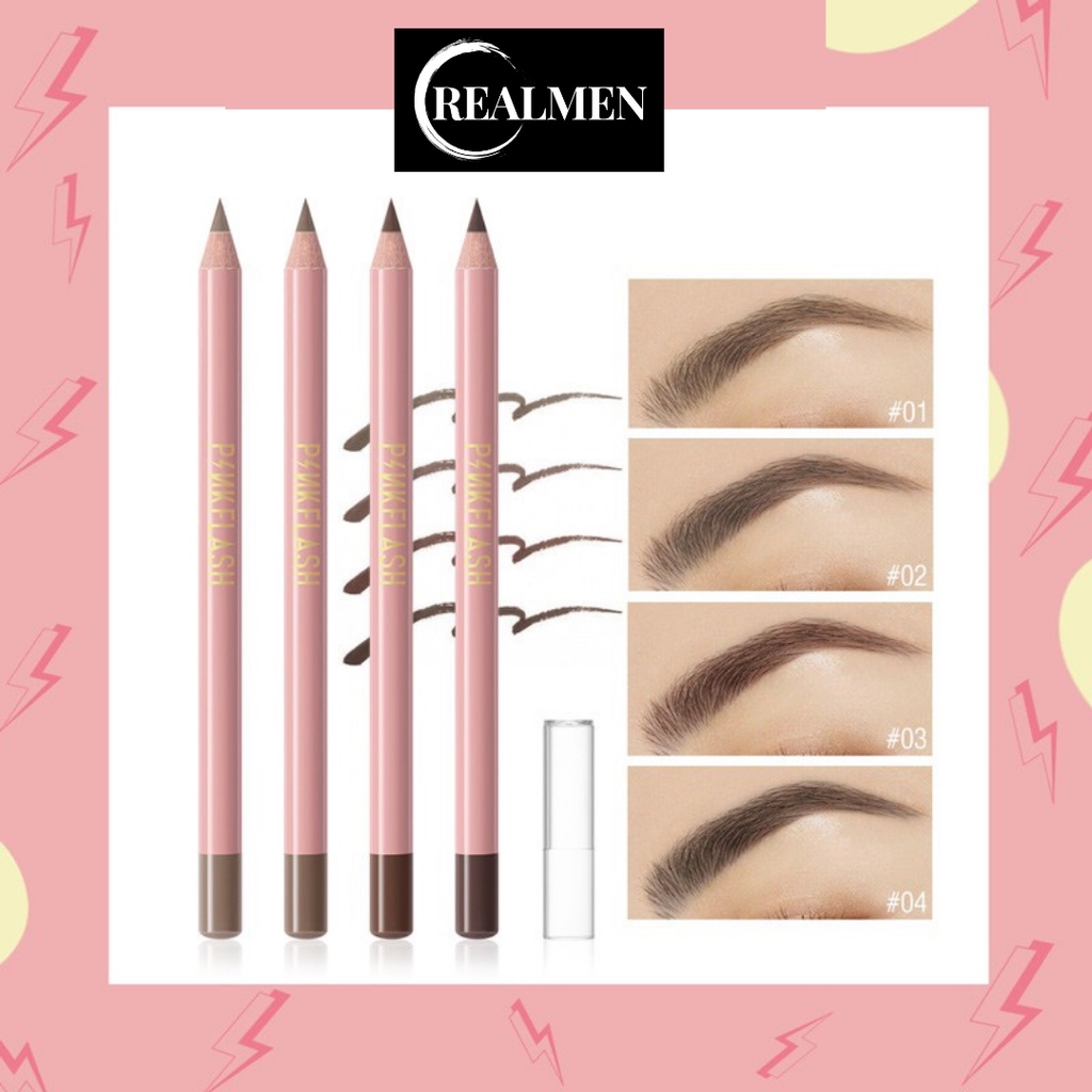 *RM* READY! PINKFLASH EYEBROW WATERPROOF/ PENSIL ALIS PINKFLASH