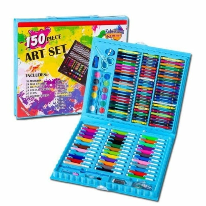 

Bergaransi Pensil Warna 150Pcs - Alat Tulis Set Crayon Colouring Set 150Pcs Art Sale!!!