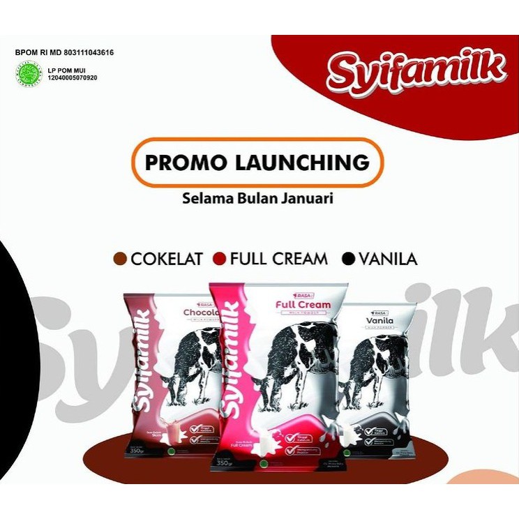 

SYIFAMILK - Susu Sapi Bubuk - Susu Full Cream