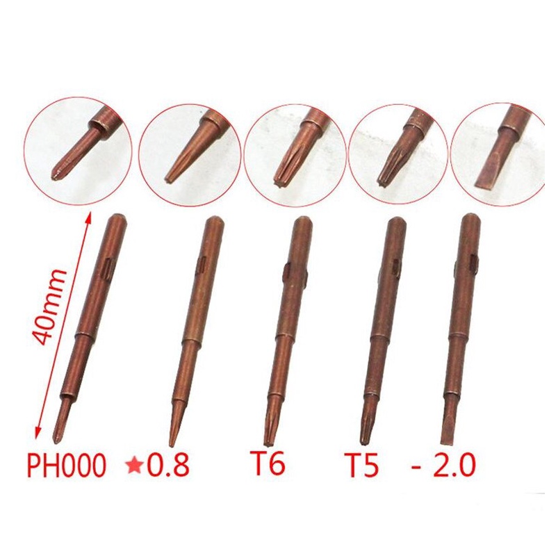 PEGASI Obeng Set 5 in 1 Reparasi Smartphone Maintenance Tools - T-JC501LSD