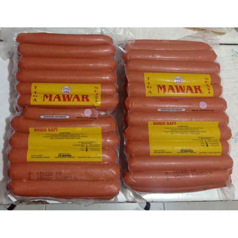 

sosis sapi mawar isi 35 pcs
