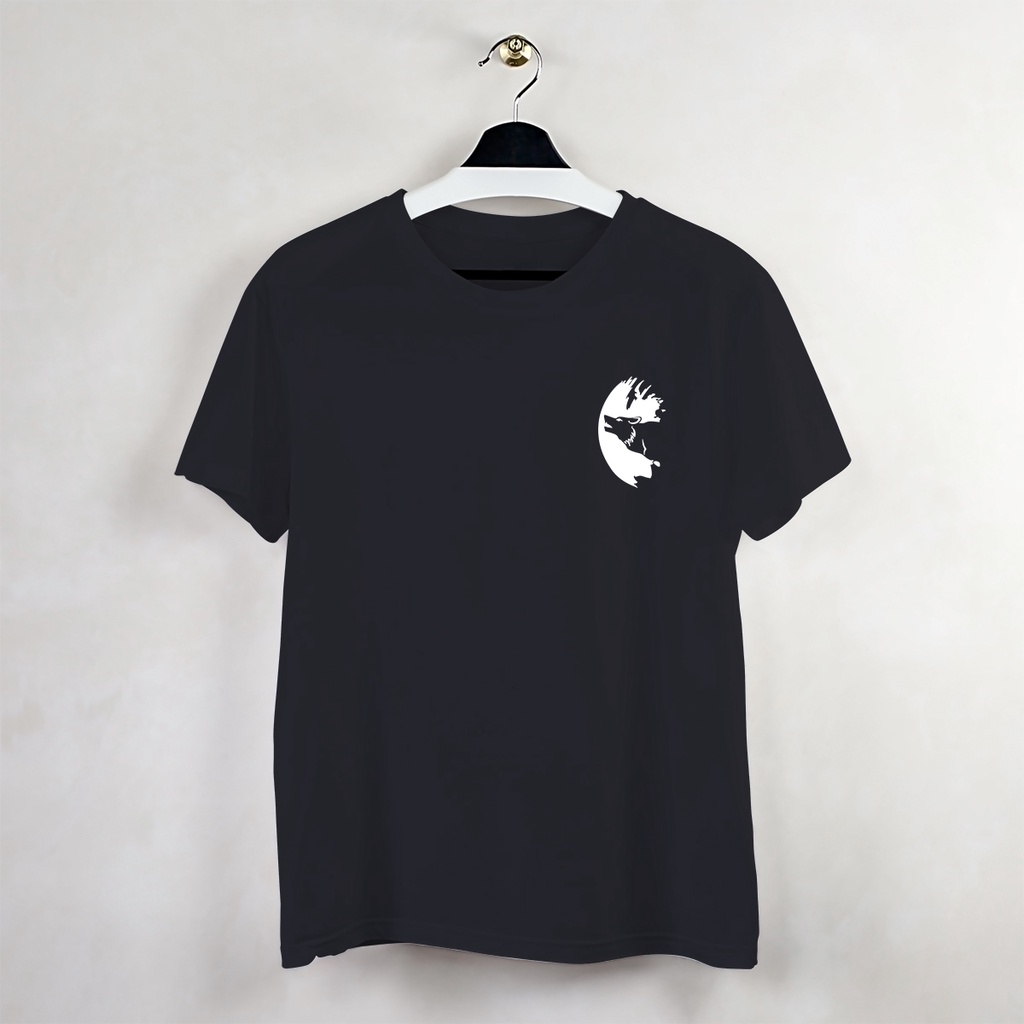 Baju Kaos Pria Distro Serigala Dewasa Keren Murah Berkualitas Tshirt Cowok Cewek
