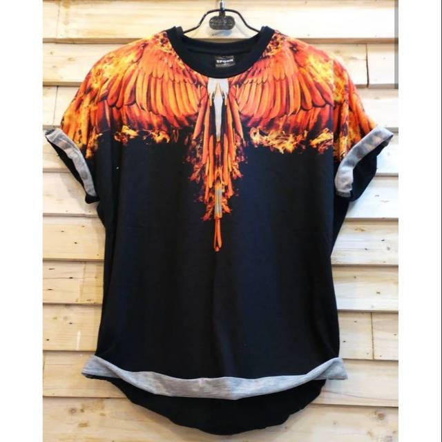 Baju Kaos Printing 3D Bangkok Thailand Arm Sayap Fullprint Full Print Spoon Import Impor Distro