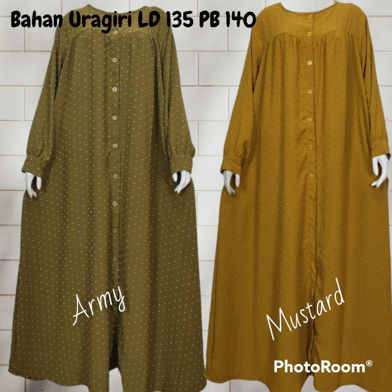 Gamis Oversize Kain Uragiri / Rubiah