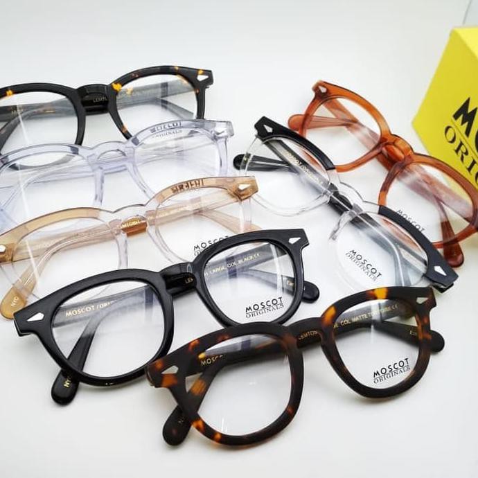 SALE moscot lemtosh size L/m/s - two-tone coklat, M